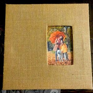 Canvas with Photo Opening